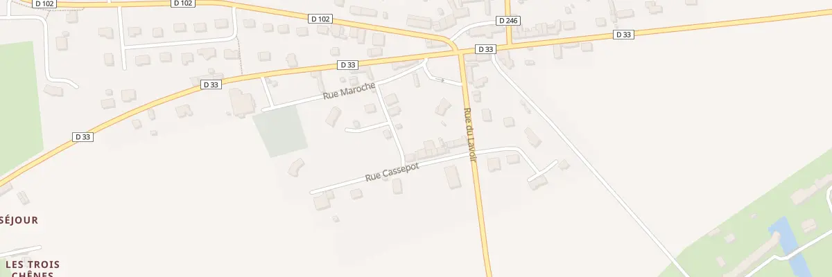 Plan du 11 Rue Cassepot à Levaré