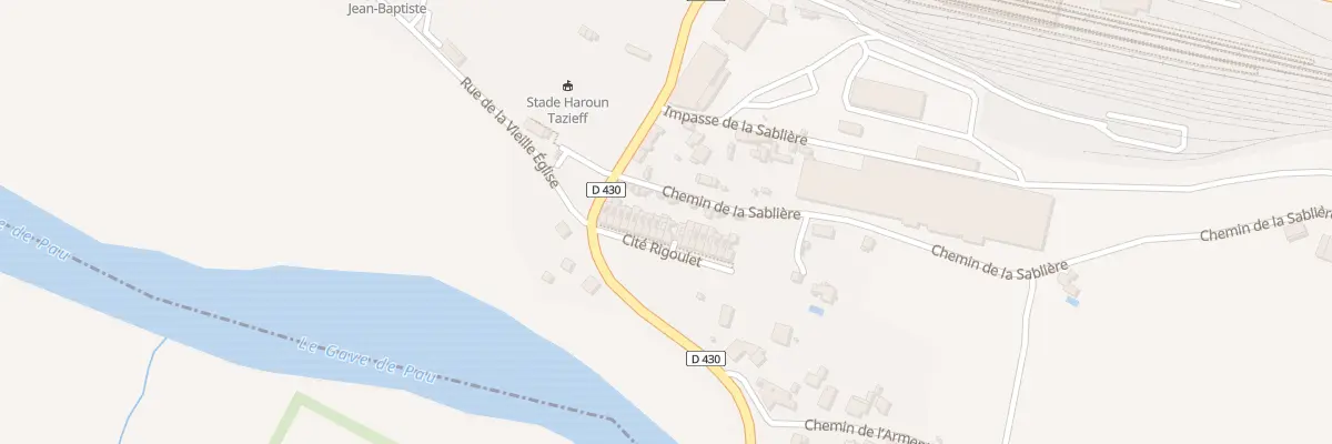 Plan du 9 Cité Rigoulet à Puyoô