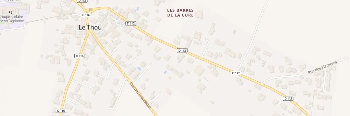 Plan du 22 Rue de la Justice au Thou