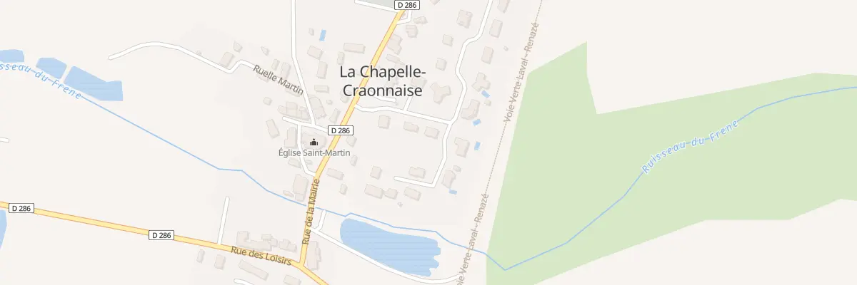 Plan du 17 Rue des Acacias à La Chapelle-Craonnaise