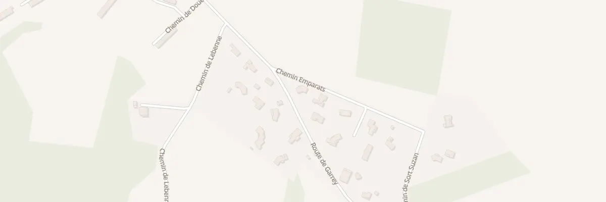 Plan du 40 Che Emparats à Sort-en-Chalosse