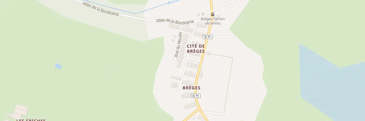Plan du 10 Rue André Brécheteau à Segré-en-Anjou Bleu