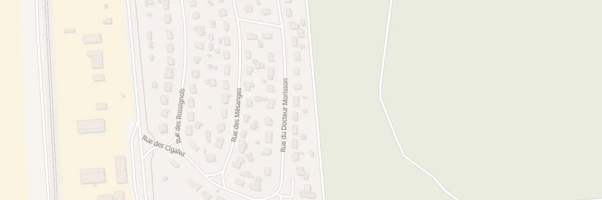Plan du 657 Rue du Docteur Morisson à Labouheyre