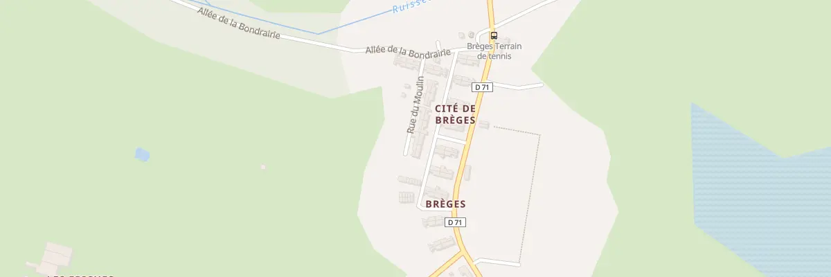 Plan du 9 Rue du Moulin à Segré-en-Anjou Bleu