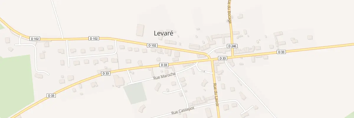 Plan du 3 Rue des 3 Sources à Levaré