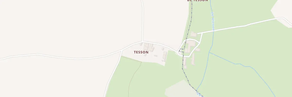 Plan du 5095 Tesson à Saint-Christophe