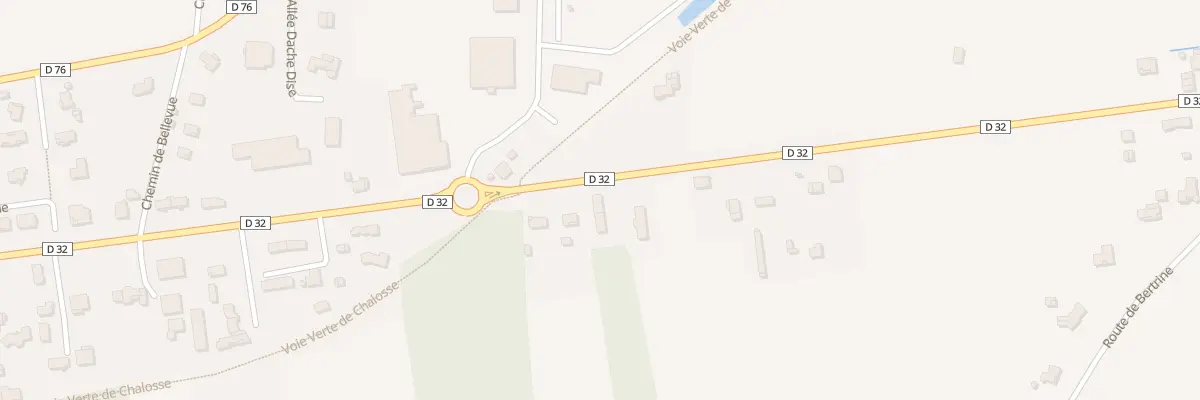 Plan du 926 Rte de Montfort à Hinx