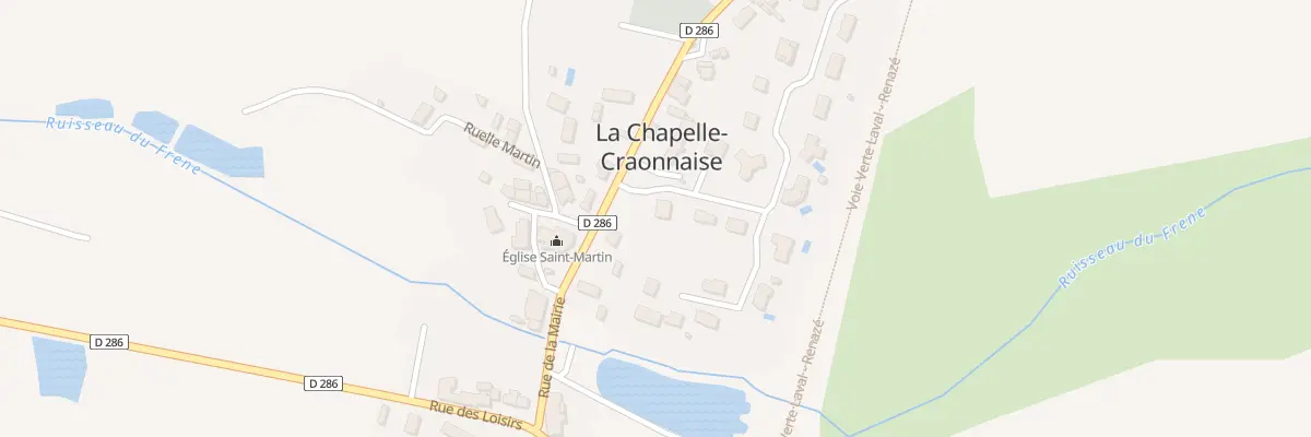 Plan du 5B Rue de la Mairie à La Chapelle-Craonnaise