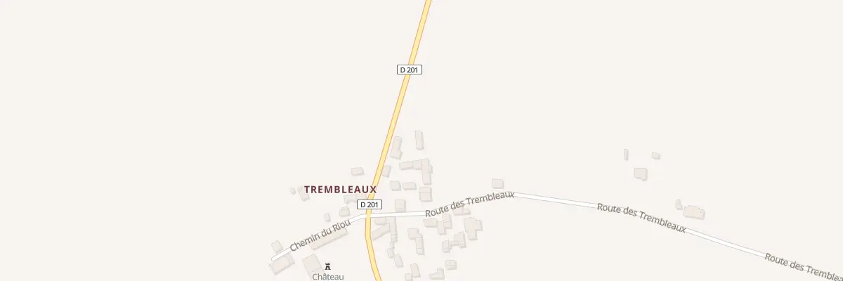 Plan du 153 Trembleaux à Civrac-en-Médoc