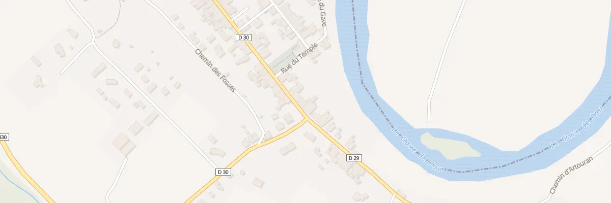 Plan du 35 Rue Longue à Bellocq
