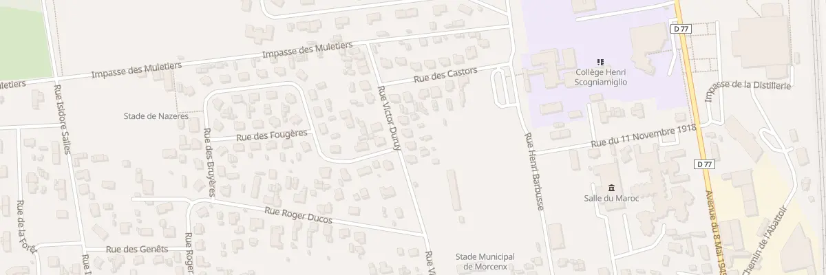 Plan du 32 Rue Victor Duruy à Morcenx-la-Nouvelle