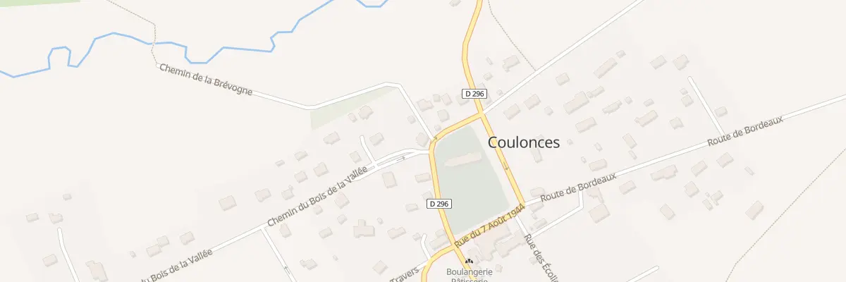 Plan du 7 Rue Ernest Roulland - Coulonce à Vire Normandie