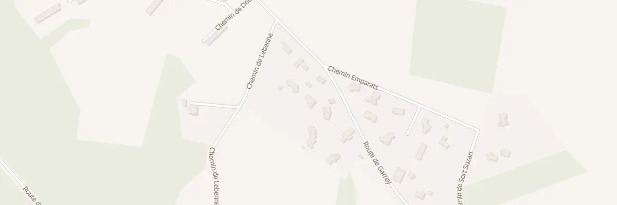 Plan du 522 Rte de Garrey à Sort-en-Chalosse