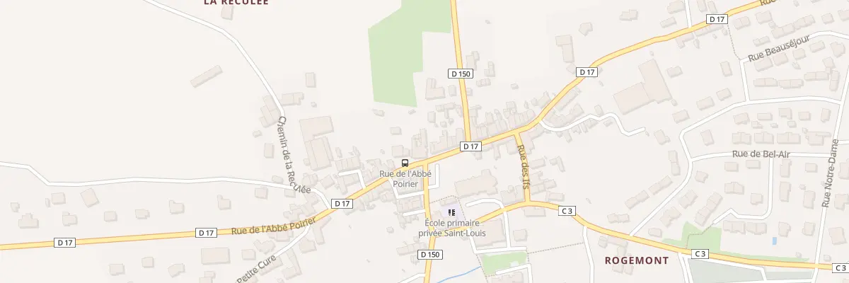 Plan du 12 Rue de l’Abbe Poirier (Quentin à Montrevault-sur-Èvre