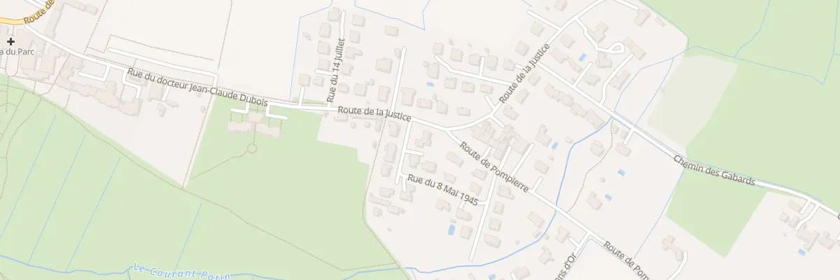 Plan du 1 Rue du Huit Mai 1945 à Saujon