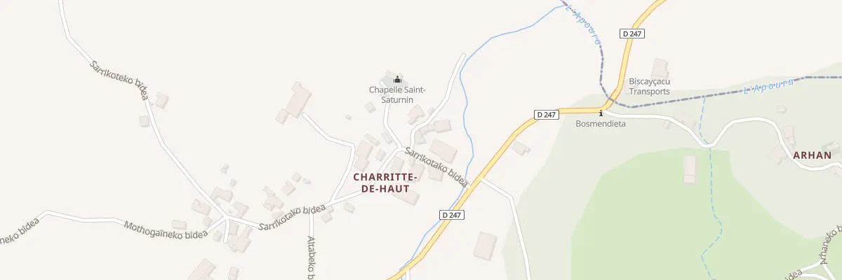 Plan du 5076 Charritte à Lacarry-Arhan-Charritte-de-Haut