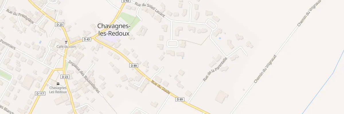 Plan du 13 Imp Bellevue à Chavagnes-les-Redoux