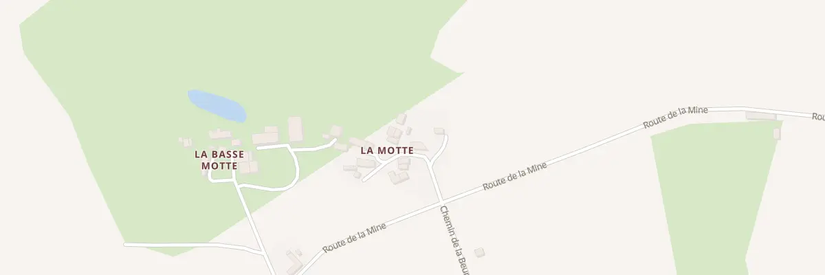 Plan du 72 Che de la Motte à La Baconnière