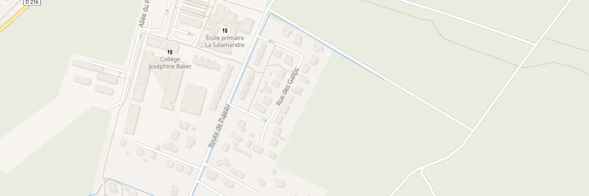 Plan du 16 Rue des Galips à Mios