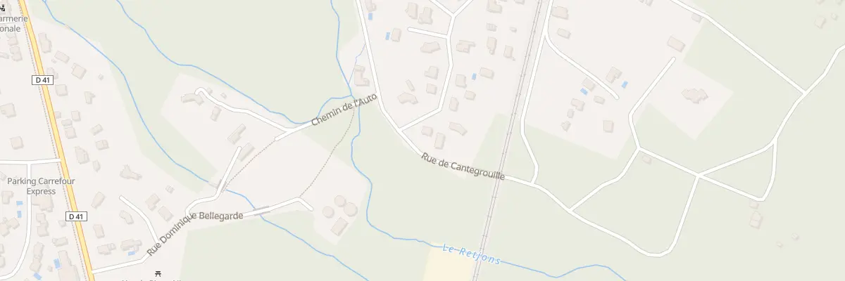 Plan du 471 Rue de Bunuel à Rion-des-Landes