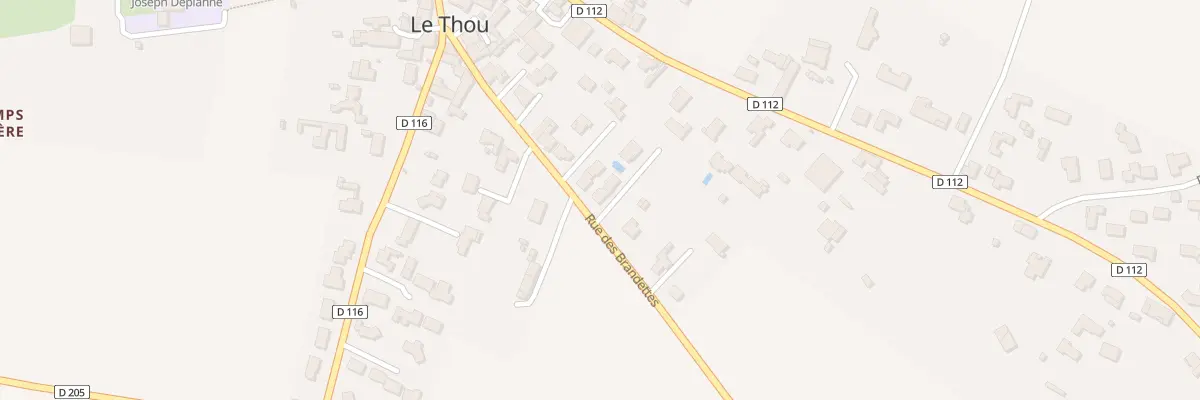 Plan du 19C Rue des Brandettes au Thou