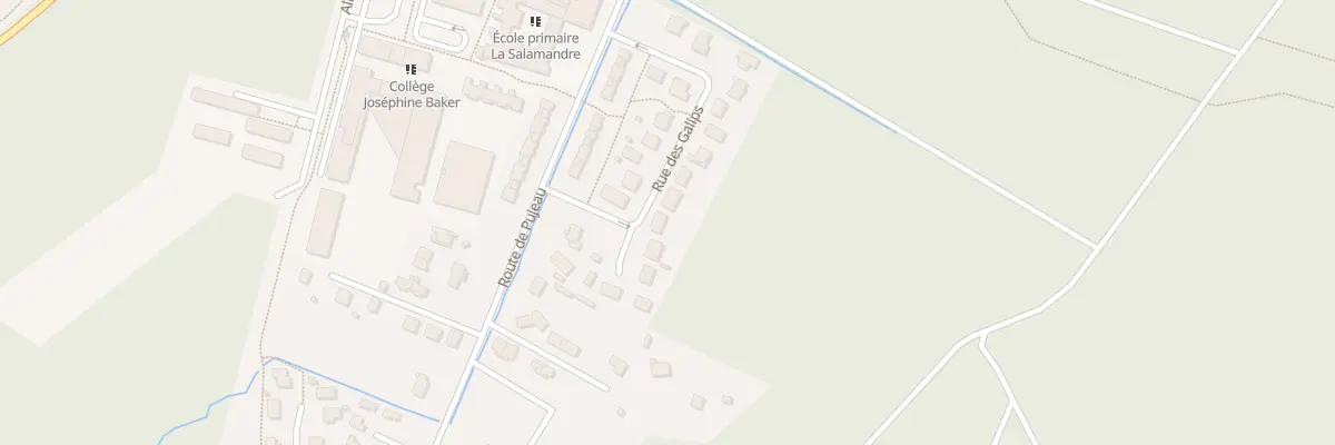 Plan du 12 Rue des Galips à Mios