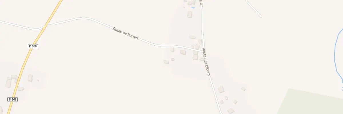 Plan du 398 Rte de Bardin à Préchacq-les-Bains