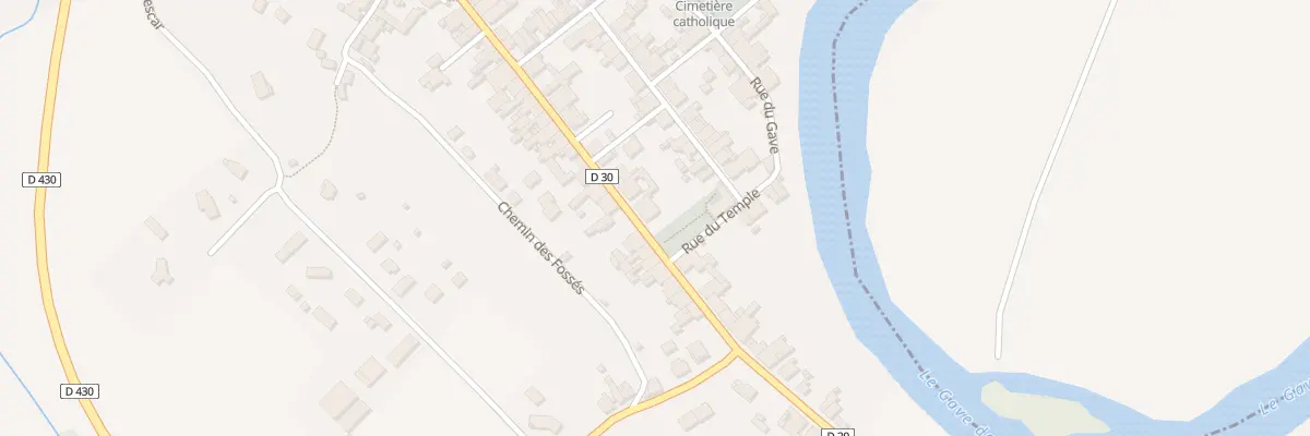 Plan du 29 Rue Longue à Bellocq