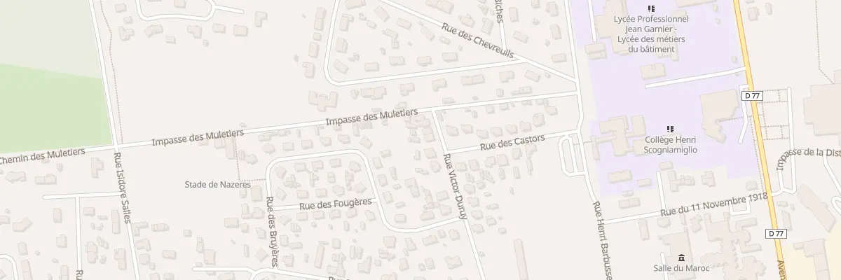Plan du 43 Rue Victor Duruy à Morcenx-la-Nouvelle