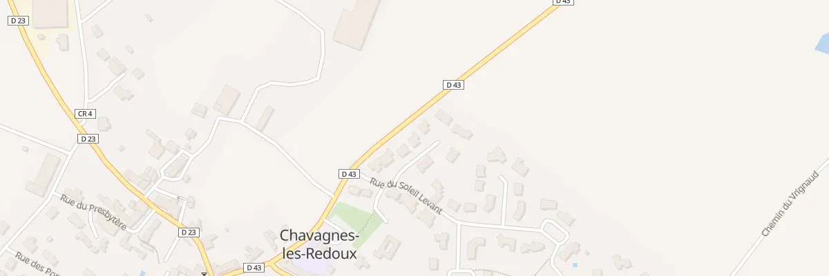 Plan du 7 Imp du Champ Sale à Chavagnes-les-Redoux