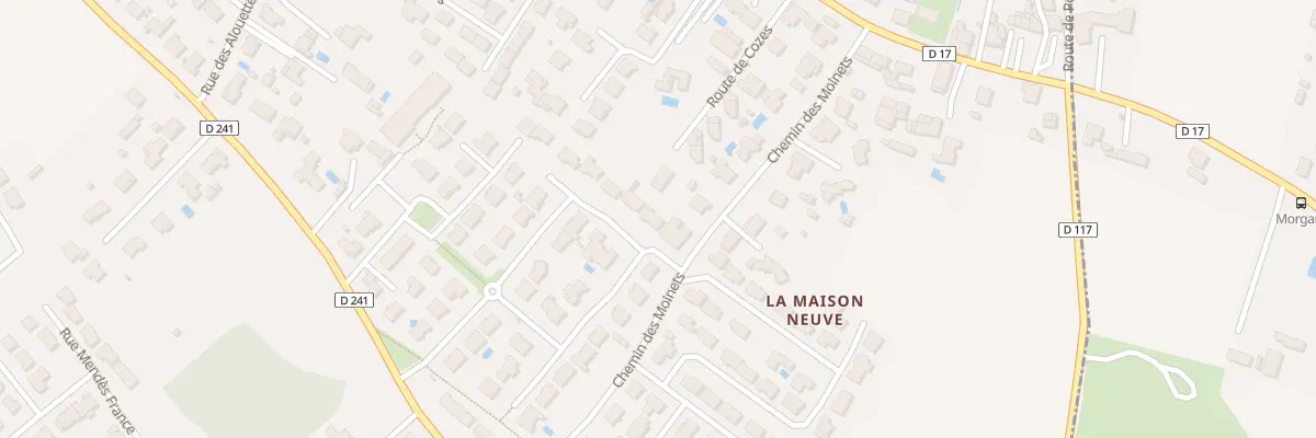 Plan du 23 Rue des Primeveres à Saujon