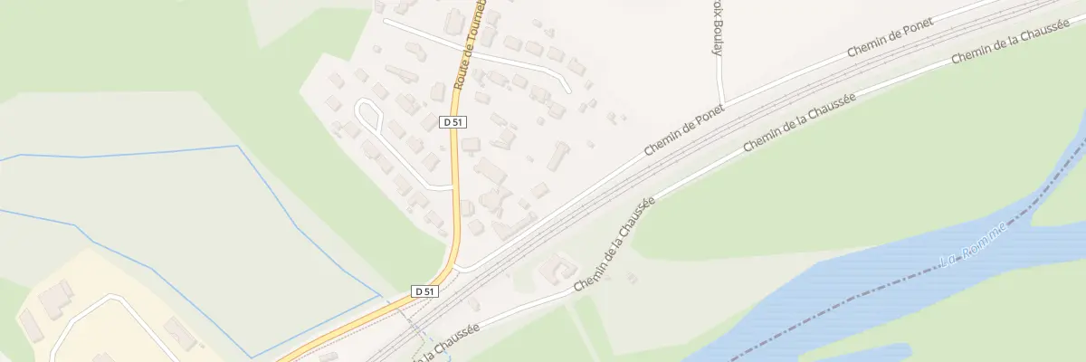 Plan du 3 Che de Ponet à Ingrandes-le-Fresne-sur-Loire