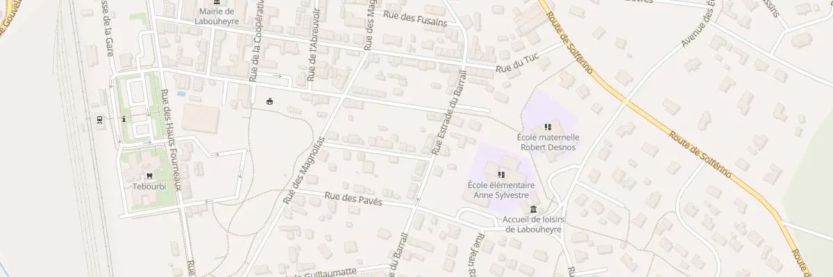 Plan du 113 Rue des Champs à Labouheyre