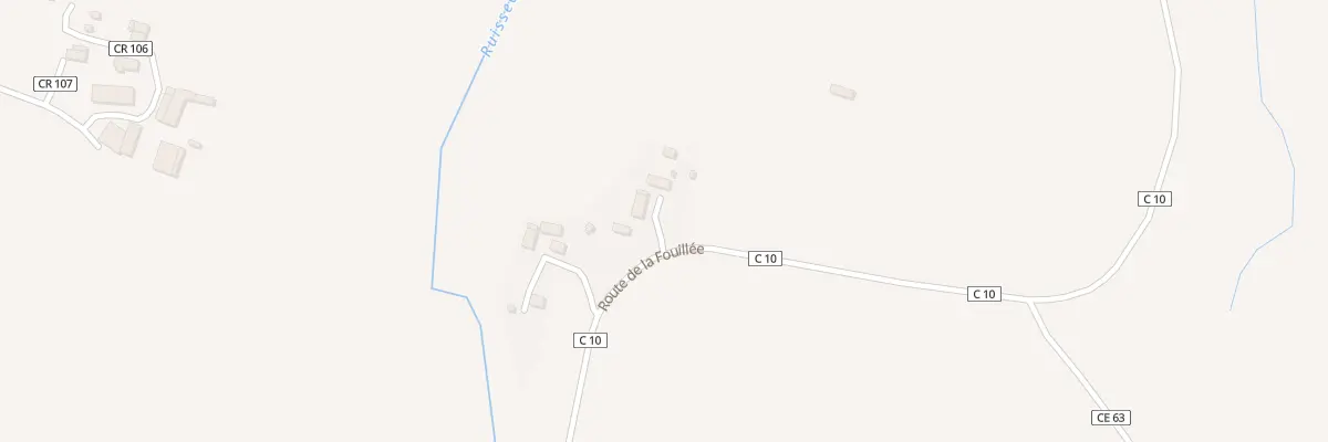 Plan du 6 Rte de la Fouillee Le Teilleul au Teilleul