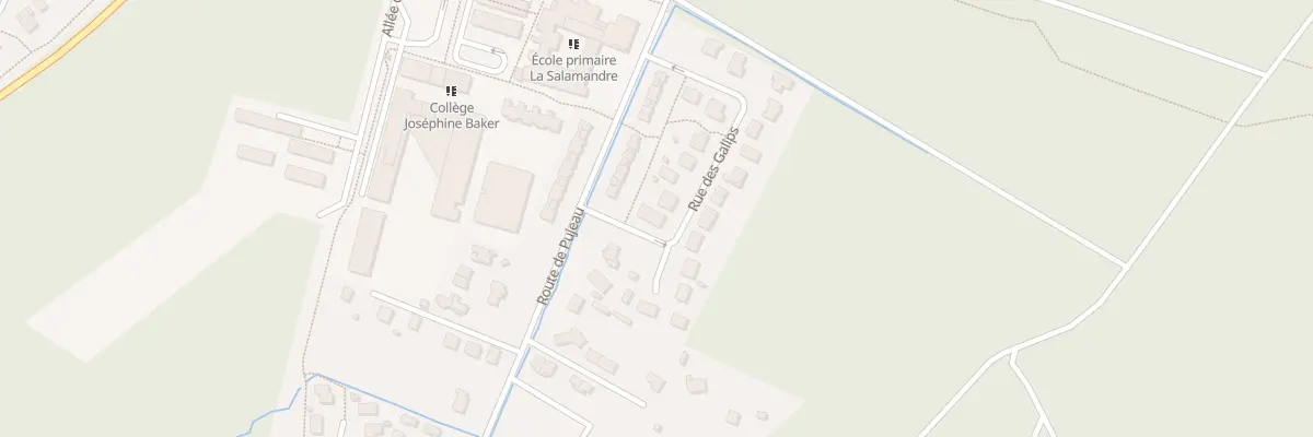 Plan du 3 Rue des Galips à Mios