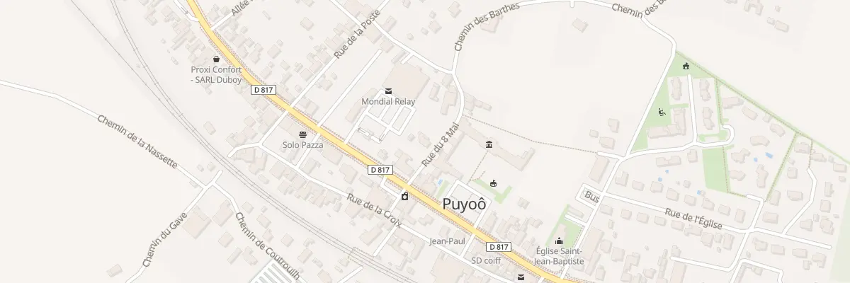 Plan du 55 Rue du 8 Mai à Puyoô