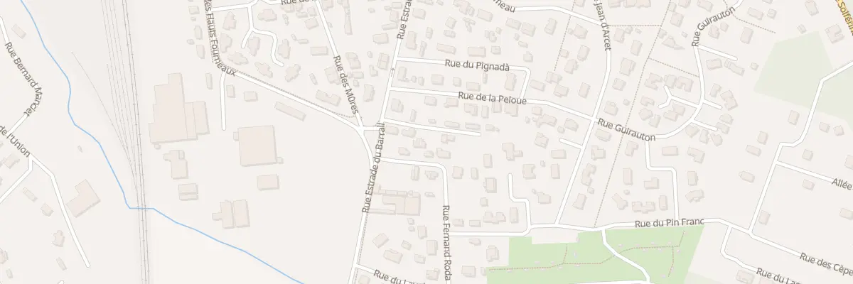Plan du 49 Rue Fernand Roda à Labouheyre
