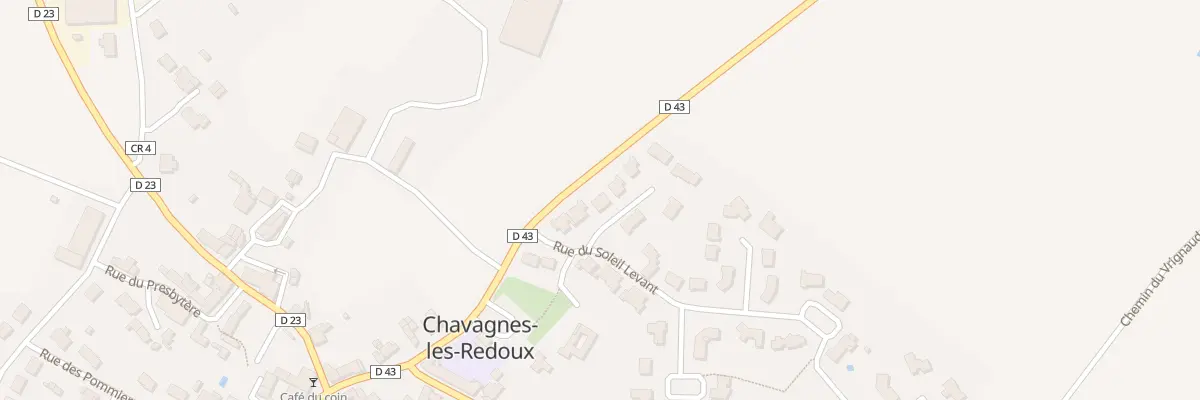 Plan du 5 Imp du Champ Sale à Chavagnes-les-Redoux