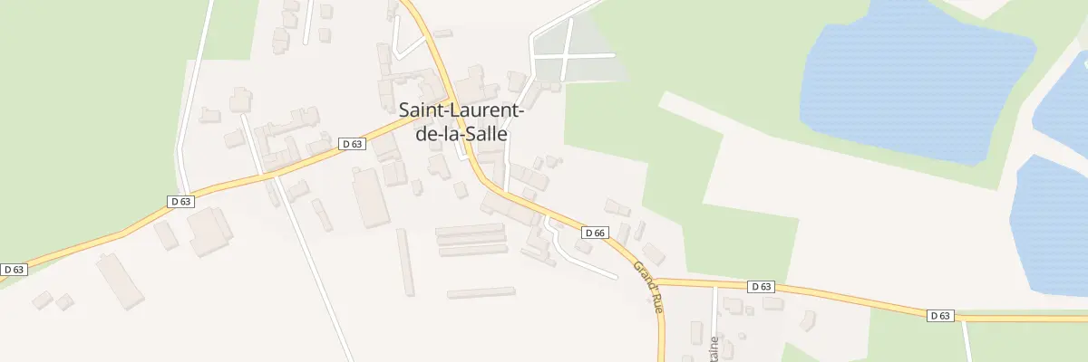 Plan du 12 Rue grand-rue à Saint-Laurent-de-la-Salle