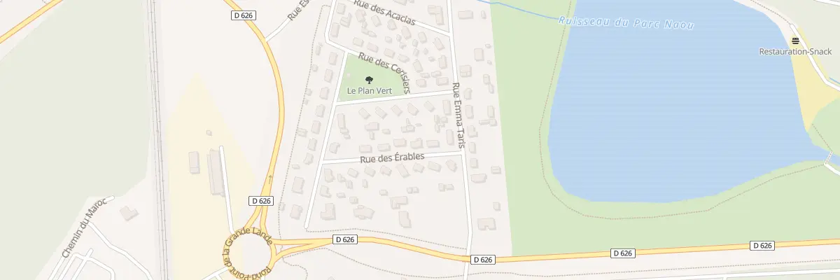 Plan du 111 Rue des Érables à Labouheyre