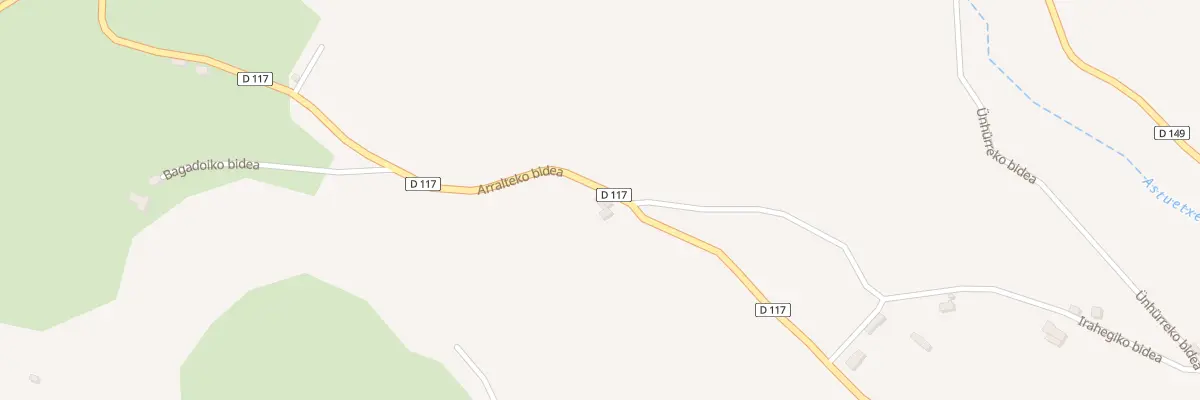 Plan du 1111 Arralteko bidea à Alçay-Alçabéhéty-Sunharette