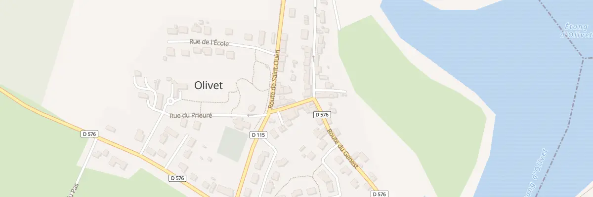 Plan du 1 Rue Principale à Olivet