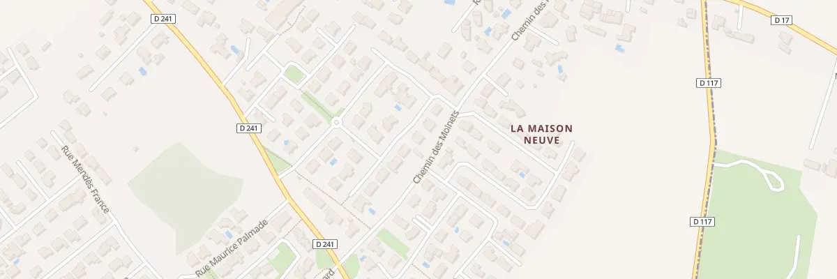 Plan du 31 Rue des Primeveres à Saujon