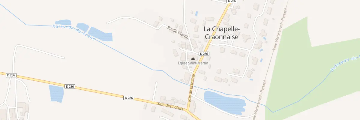 Plan du 3 Pl de l’Eglise à La Chapelle-Craonnaise