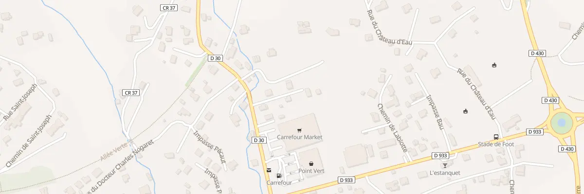 Plan du 4T Av de la Tuilerie à Salies-de-Béarn