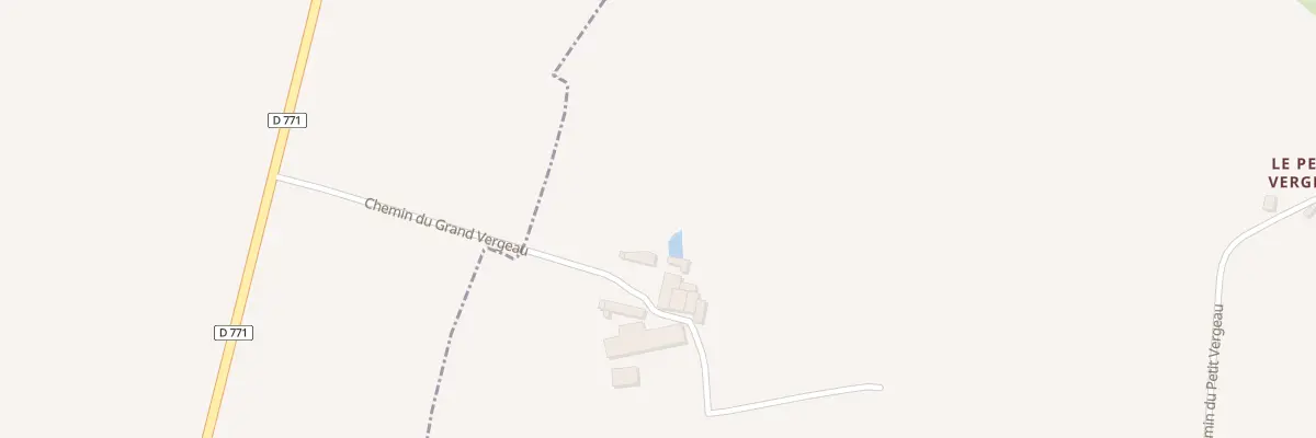 Plan du 275 Chem du Grand Vergeau à Laval