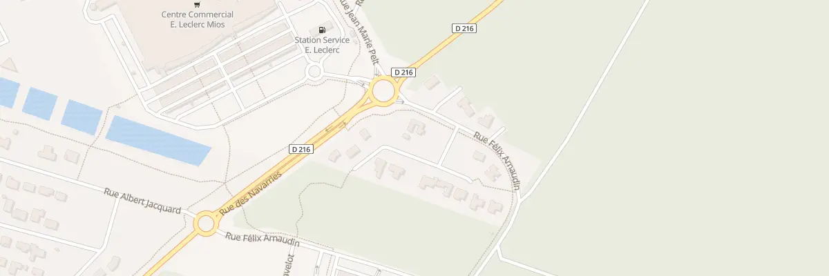 Plan du 2 All du Fadet des Laîches à Mios