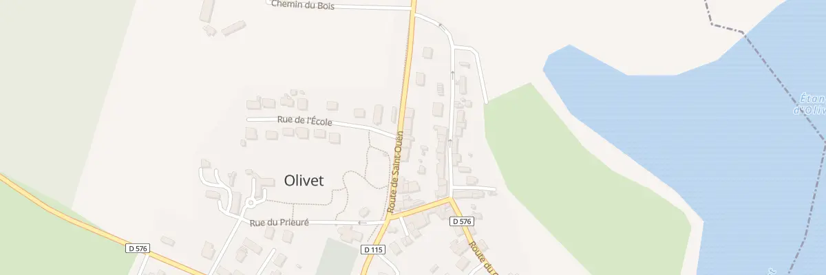 Plan du 12 Rte de St Ouen à Olivet