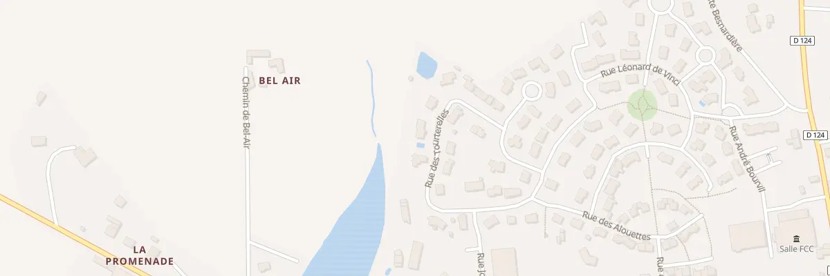 Plan du 4 Rue des Tourterelles à Cossé-le-Vivien