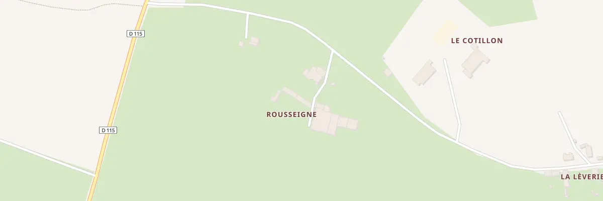 Plan du 2311 Rte de la Lucette au Genest-Saint-Isle